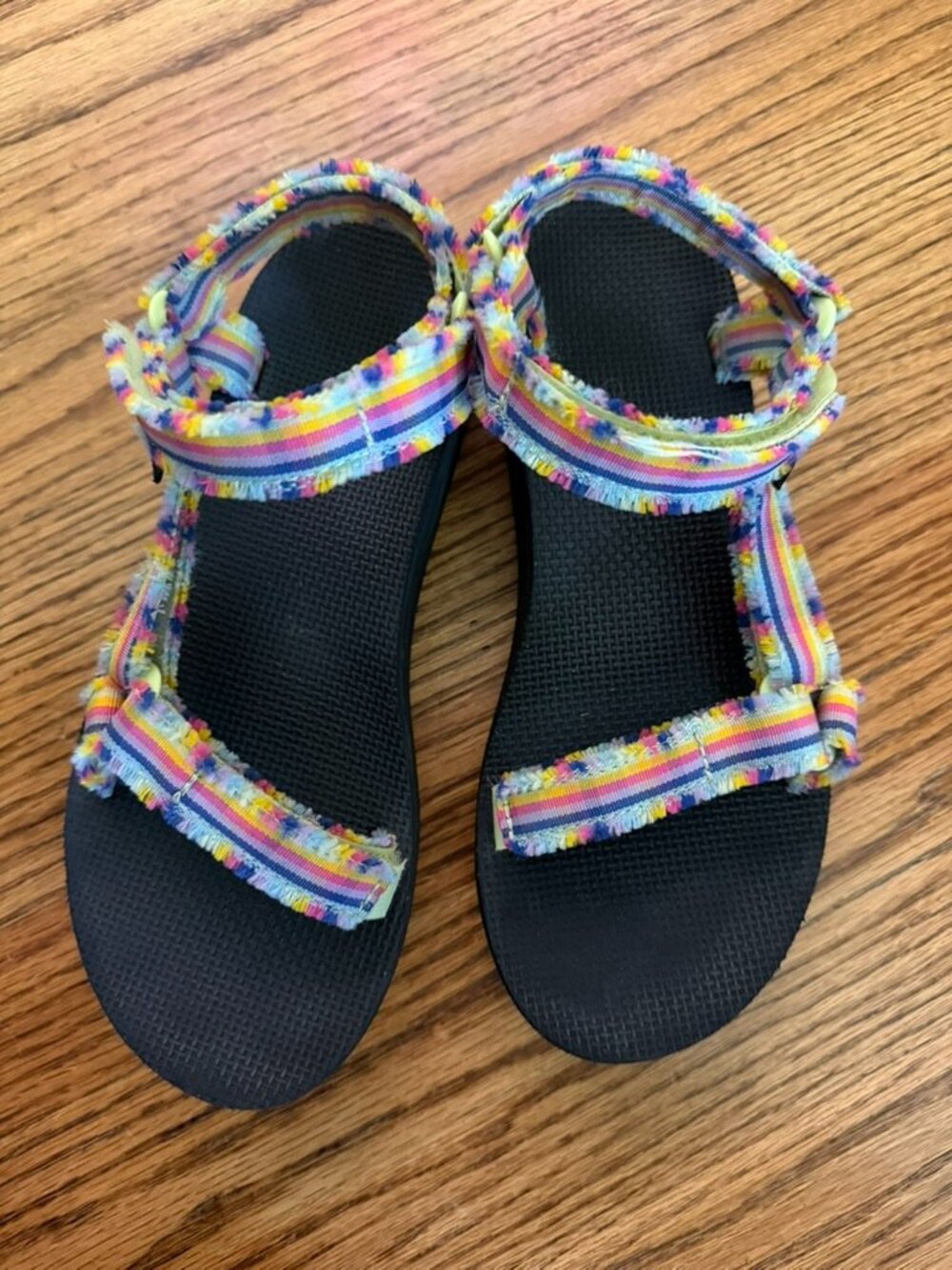 Teva Midform Fray Colorful Strap Sandals - Womens 7